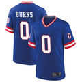 Jamed NY.Giants #0 Brian Burns Royal Classic Game Player Jersey American Stitched Jerseys
