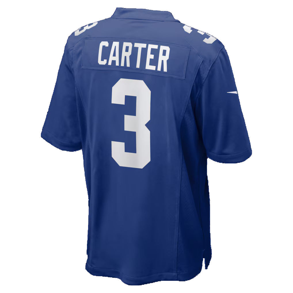 Jamed NY.Giants #3 Abdul Carter Royal Team Game Stitched Jerseys
