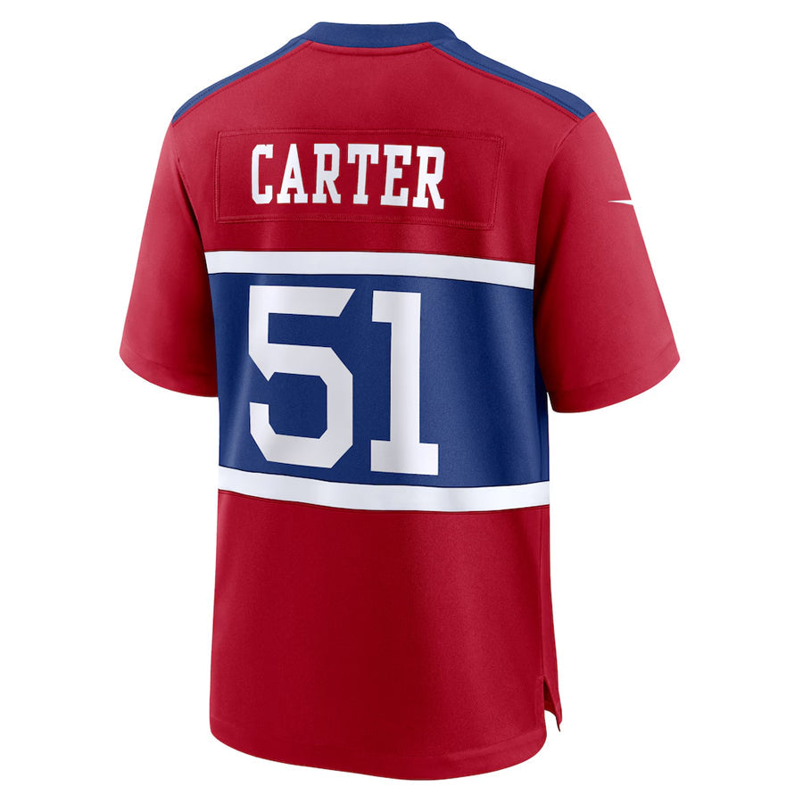 Jamed NY.Giants #51 Abdul Carter Player Red Home Game Stitched Jerseys