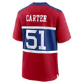 Jamed NY.Giants #51 Abdul Carter Player Red Home Game Stitched Jerseys
