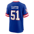 Jamed NY.Giants #51 Abdul Carter Player Royal Home Game Stitched Jerseys