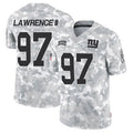 Jamed NY.Giants #97 Dexter Lawrence II Player Arctic Camo Salute to Service Limited Stitched Jerseys