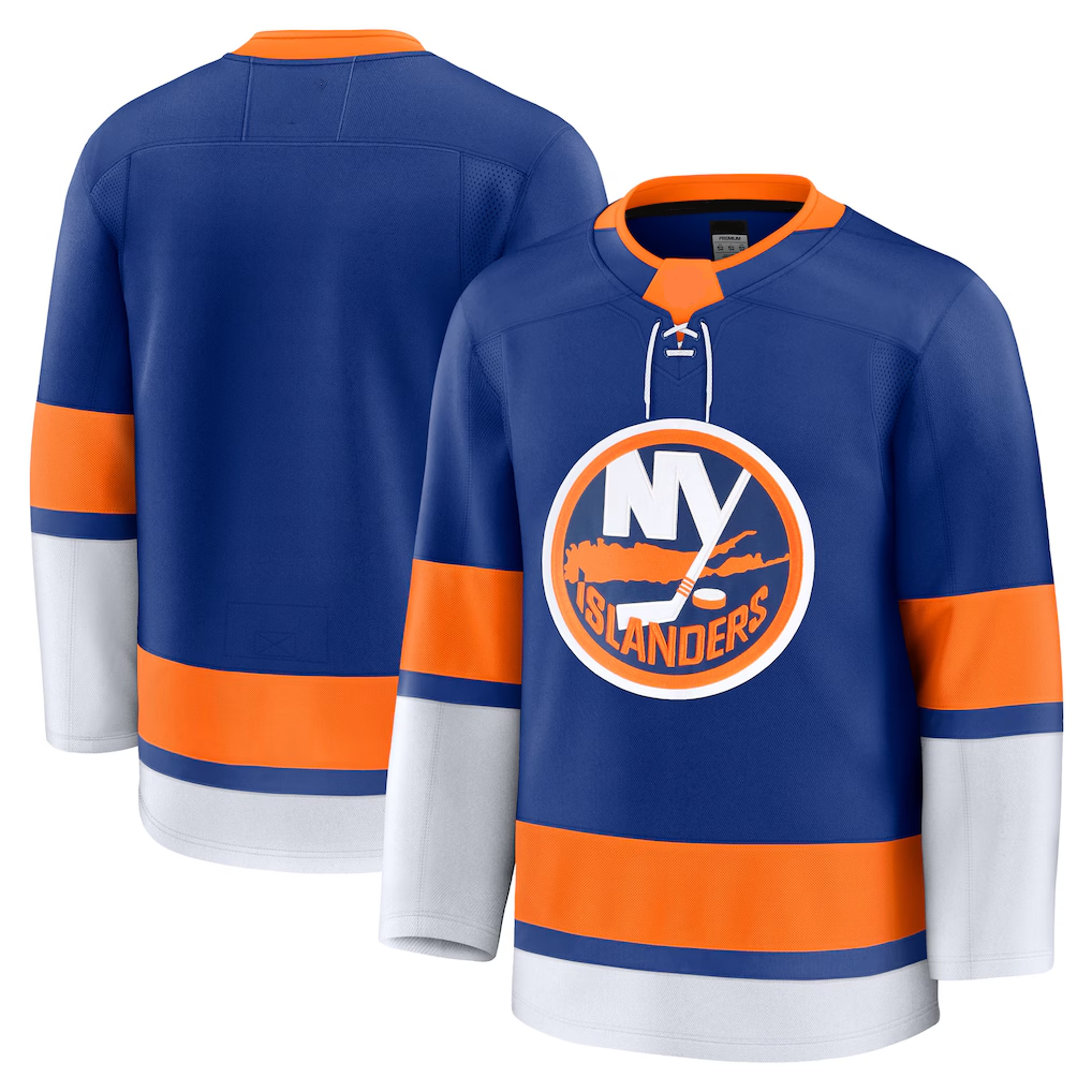Jamed NY.Islanders Royal Home Premium Jerseys