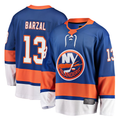 Jamed NY.Islanders #13 Mathew Barzal Royal Breakaway Player Jerseys