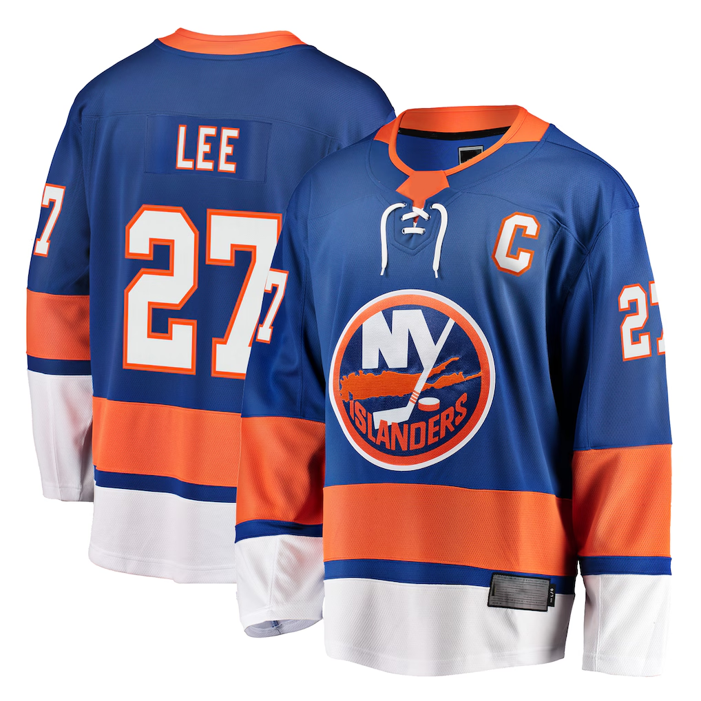 Jamed NY.Islanders #27 Anders Lee Royal Breakaway Jerseys