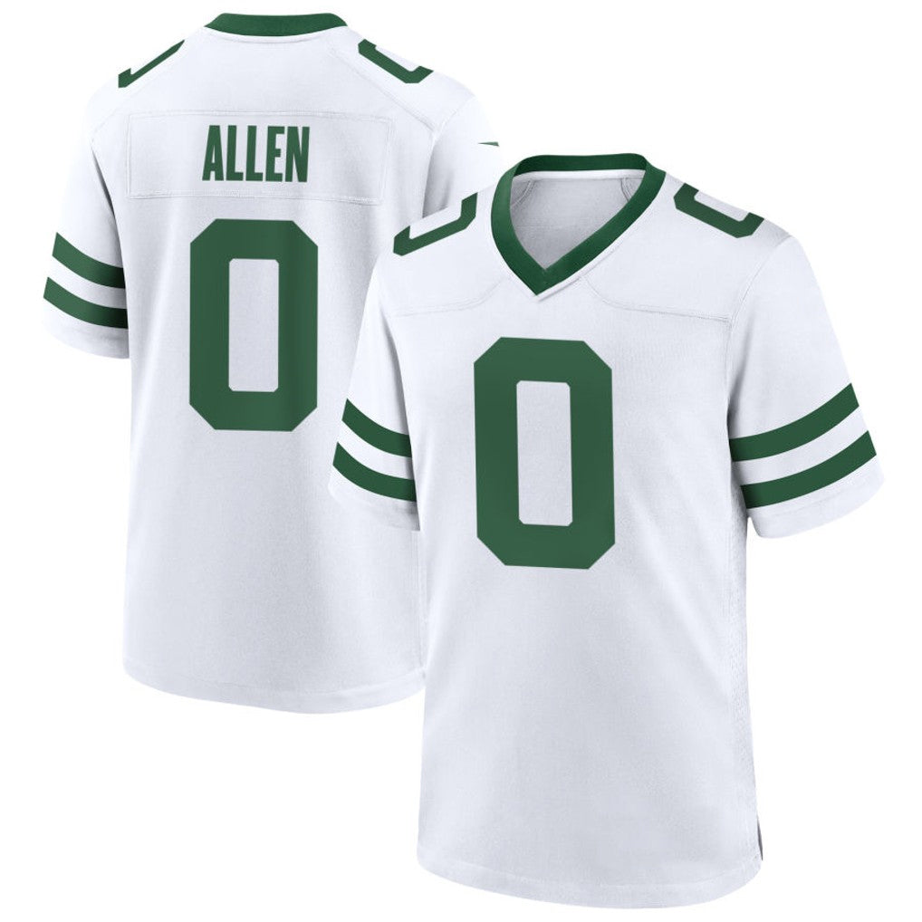 Jamed NY.Jets #0 Braelon Allen Player White Home Game Stitched Jerseys
