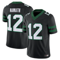 Jamed NY.Jets #12 Joe Namath Legacy Black Vapor F.U.S.E. Limited Jersey Stitched American Stitched Jerseys