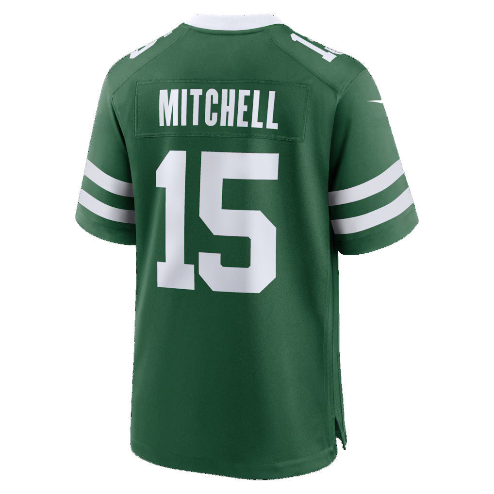 Jamed NY.Jets #15 Adonai Mitchell Legacy Green Team Game Stitched Jerseys