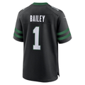 Jamed NY.Jets #1 David Bailey Legacy Black Alternate Game Player Stitched Jerseys
