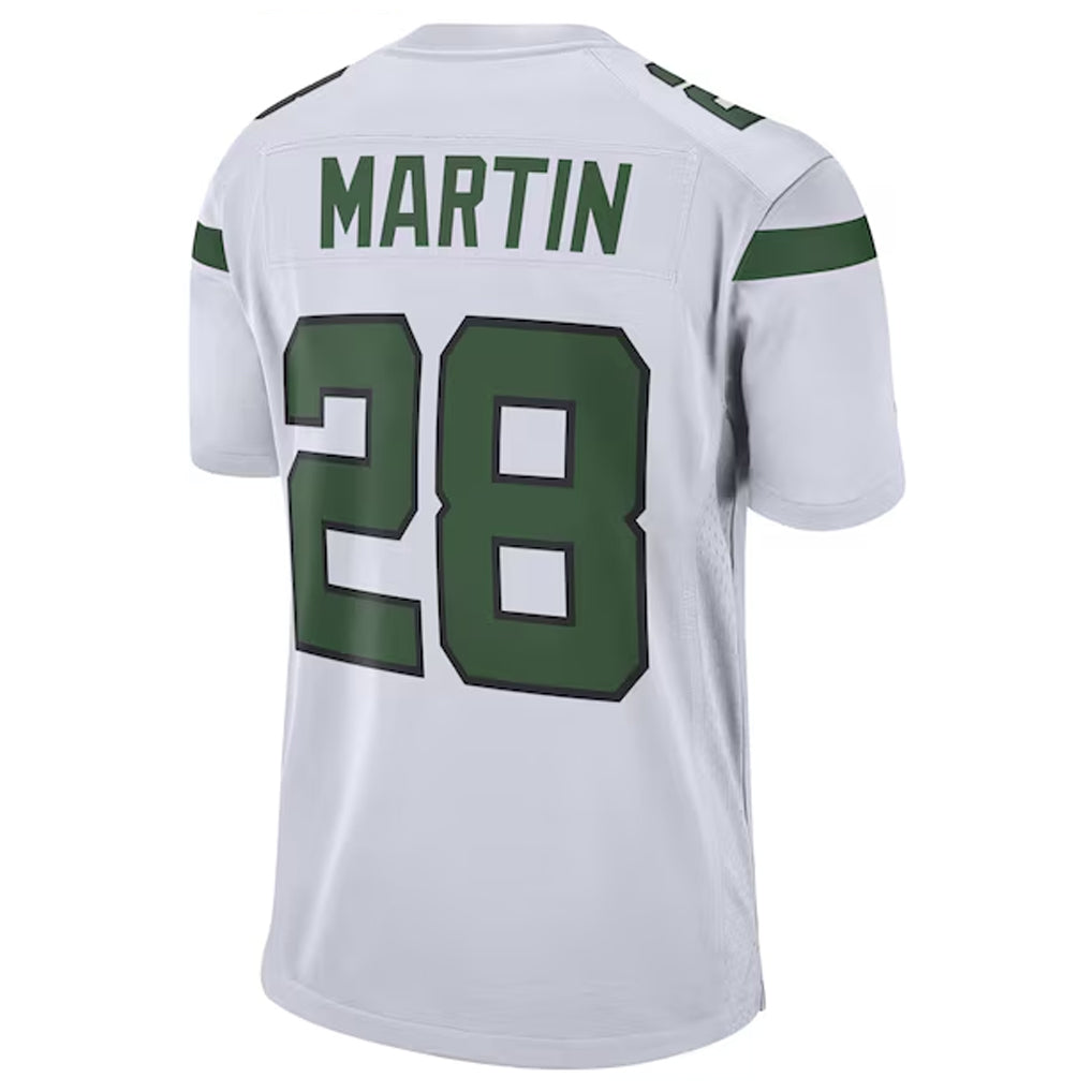 Jamed NY.Jets #28 Curtis Martin Player White Game Stitched Jerseys