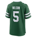 Jamed NY.Jets #5 Garrett Wilson Legacy Green Game Jersey Stitched American Stitched Jerseys