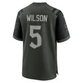 Jamed NY.Jets #5 Garrett Wilson Player Gotham Green Rivalries Collection Game Stitched Jerseys