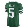 Jamed NY.Jets #5 Garrett Wilson Player Legacy Green Vapor F.U.S.E. Limited Stitched Jerseys