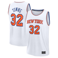 Jamed NY.Knicks #32 Karl-Anthony Towns  White Fast Break Replica Player Jerseys - Association Edition