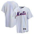 Jamed NY.Mets Blank Player White Home Game Stitched Jerseys