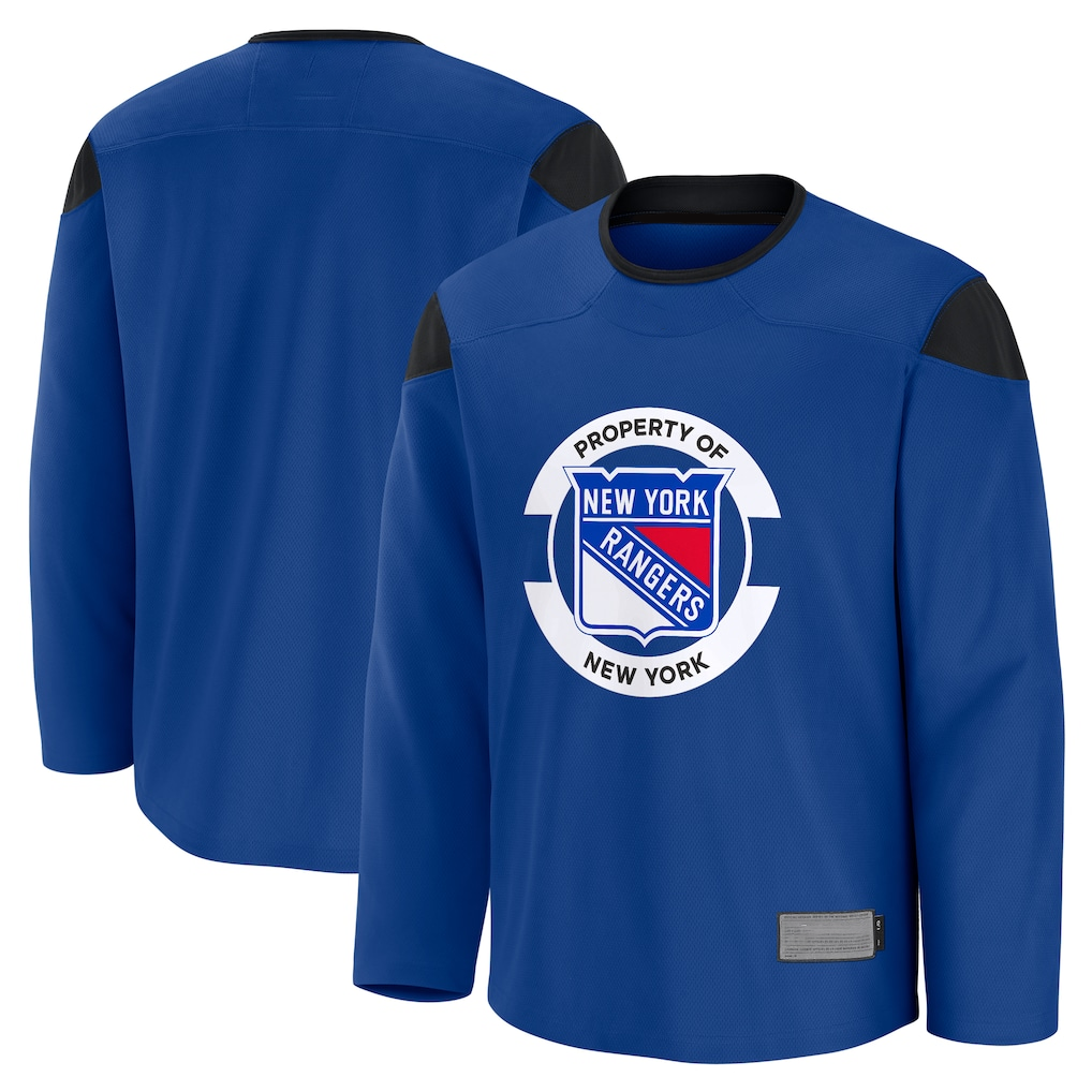 Jamed NY.Rangers Blue Practice Jerseys