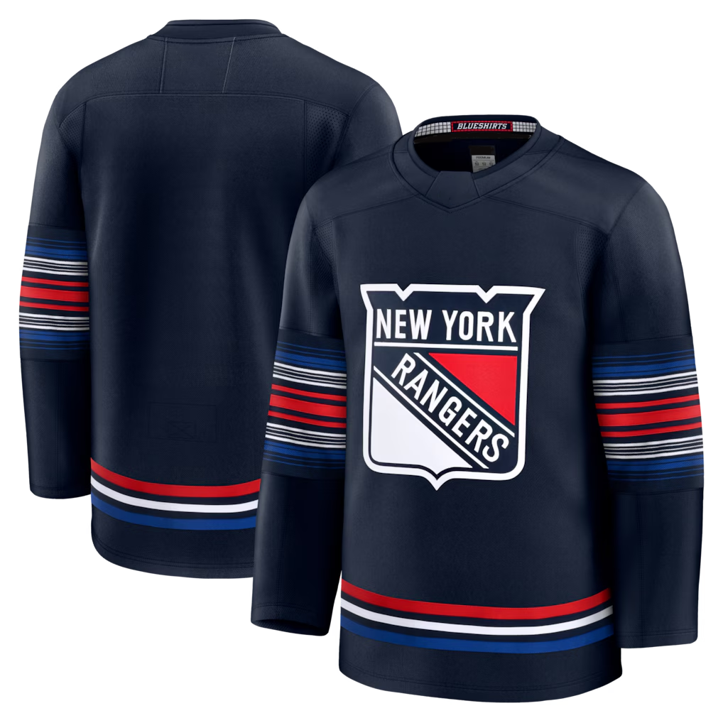 Jamed NY.Rangers Navy Alternate Premium Jerseys
