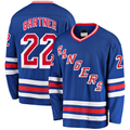 Jamed NY.Rangers #22 Mike Gartner Blue Home Breakaway Jerseys