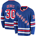 Jamed NY.Rangers #30 Glenn Healy Blue Premier Breakaway Retired Player Jerseys