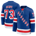 Jamed NY.Rangers #73 Matt Rempe Blue Home Premium Jerseys