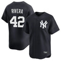 Jamed NY.Yankees #42 Mariano Rivera Player Navy Alternate Limited Home Stitched Jerseys