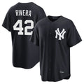 Jamed NY.Yankees #42 Mariano Rivera Player Navy Game Home Stitched Jerseys