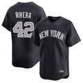 Jamed NY.Yankees #42 Mariano Rivera Player Navy Limited Home Stitched Jerseys