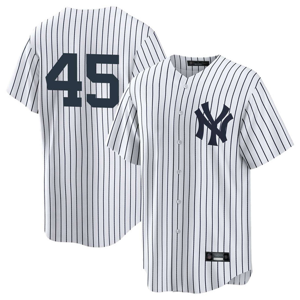 Jamed NY.Yankees #45 Gerrit Cole Player White Game Home Stitched Jerseys