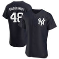 Jamed NY.Yankees #48 Paul Goldschmidt Player Navy Limited Elite Home Stitched Jerseys