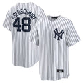 Jamed NY.Yankees #48 Paul Goldschmidt Player White Game Home Stitched Jerseys