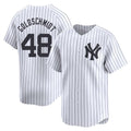 Jamed NY.Yankees #48 Paul Goldschmidt Player White Limited Stitched Jerseys