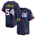 Jamed NY.Yankees #54 Max Fried Player Navy All Star Limited Home Stitched Jerseys
