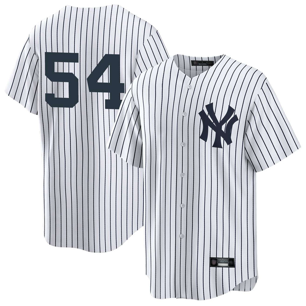 Jamed NY.Yankees #54 Max Fried Player White Game Home Stitched Jerseys