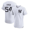 Jamed NY.Yankees #54 Max Fried Player White Limited Elite Home Stitched Jerseys