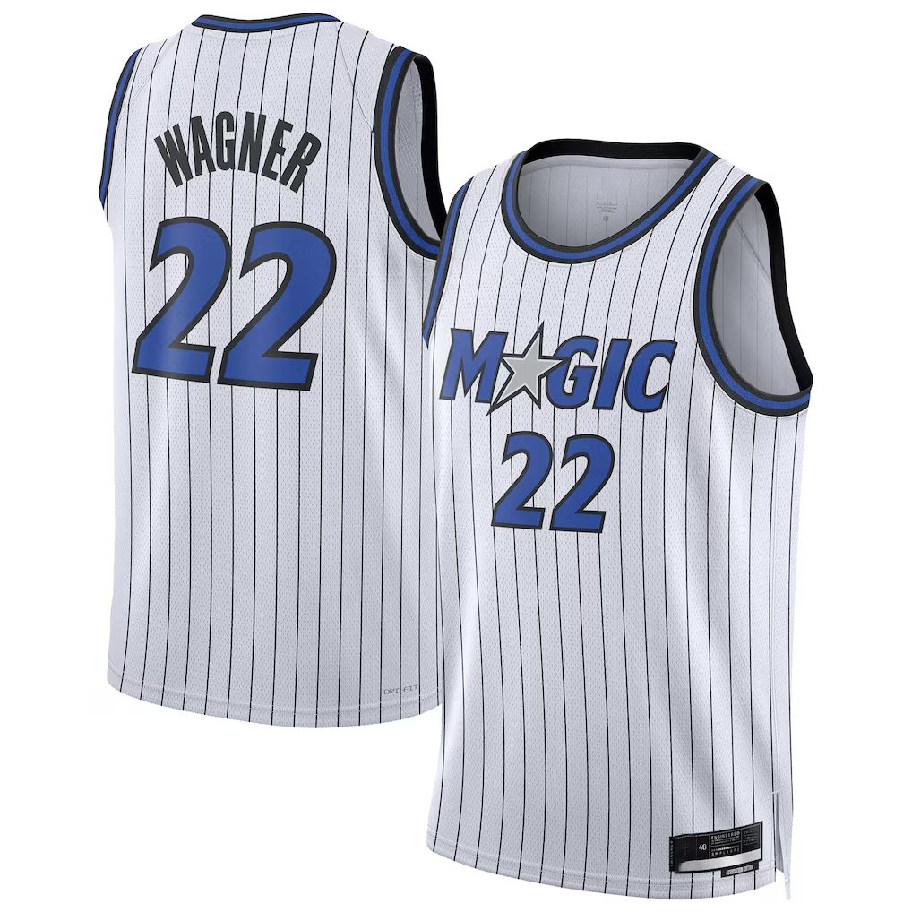 Jamed O.Magic #22 Franz Wagner White Swingman Player Jerseys - Association Edition