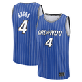 Jamed O.Magic #4 Jalen Suggs Blue Fast Break Jerseys - Icon Edition
