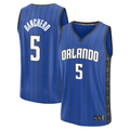 Jamed O.Magic #5 Paolo Banchero  Blue Fast Break Replica Player Jerseys - Statement Edition