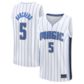 Jamed O.Magic #5 Paolo Banchero  White Fast Break Replica Player Jerseys - Association Edition