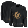 Jamed O.Senators Black 2024 Military Appreciation Practice Jerseys
