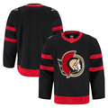 Jamed O.Senators Black Home Authentic Pro Jerseys