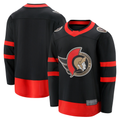 Jamed O.Senators Black Home Breakaway Jerseys