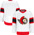 Jamed O.Senators White Away Authentic Pro Jerseys