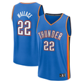 Jamed OC.Thunder #22 Cason Wallace Blue Fast Break Replica Player Stitched Jerseys - Icon Edition