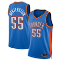 Jamed OC.Thunder #55 Isaiah Hartenstein Blue Swingman Player Stitched Jerseys - Icon Edition