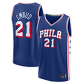 Jamed P.76ers #21 Joel Embiid  Royal Fast Break Replica Player Jerseys - Icon Edition