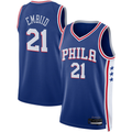 Jamed P.76ers #21 Joel Embiid Royal Swingman Jerseys - Icon Edition