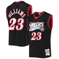 Jamed P.76ers #23 Lou Williams Mitchell & Ness Black 2005-06 Hardwood Classics Swingman Jerseys