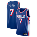 Jamed P.76ers #7 Royal Swingman Jerseys - Icon Edition