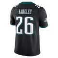 Jamed P.Eagles #26 Saquon Barkley Black Alternate Vapor F.U.S.E. Stitched Limited Jerseys