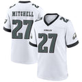 Jamed P.Eagles #27 Quinyon Mitchell Player White Home Game Stitched Jerseys